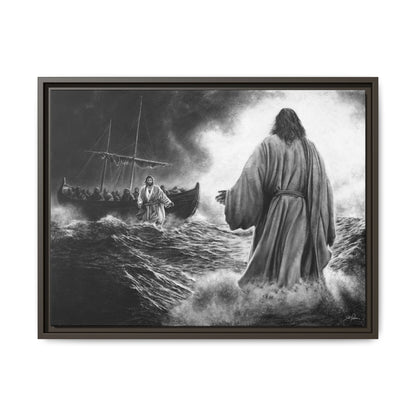 "Be Not Afraid" Framed Canvas