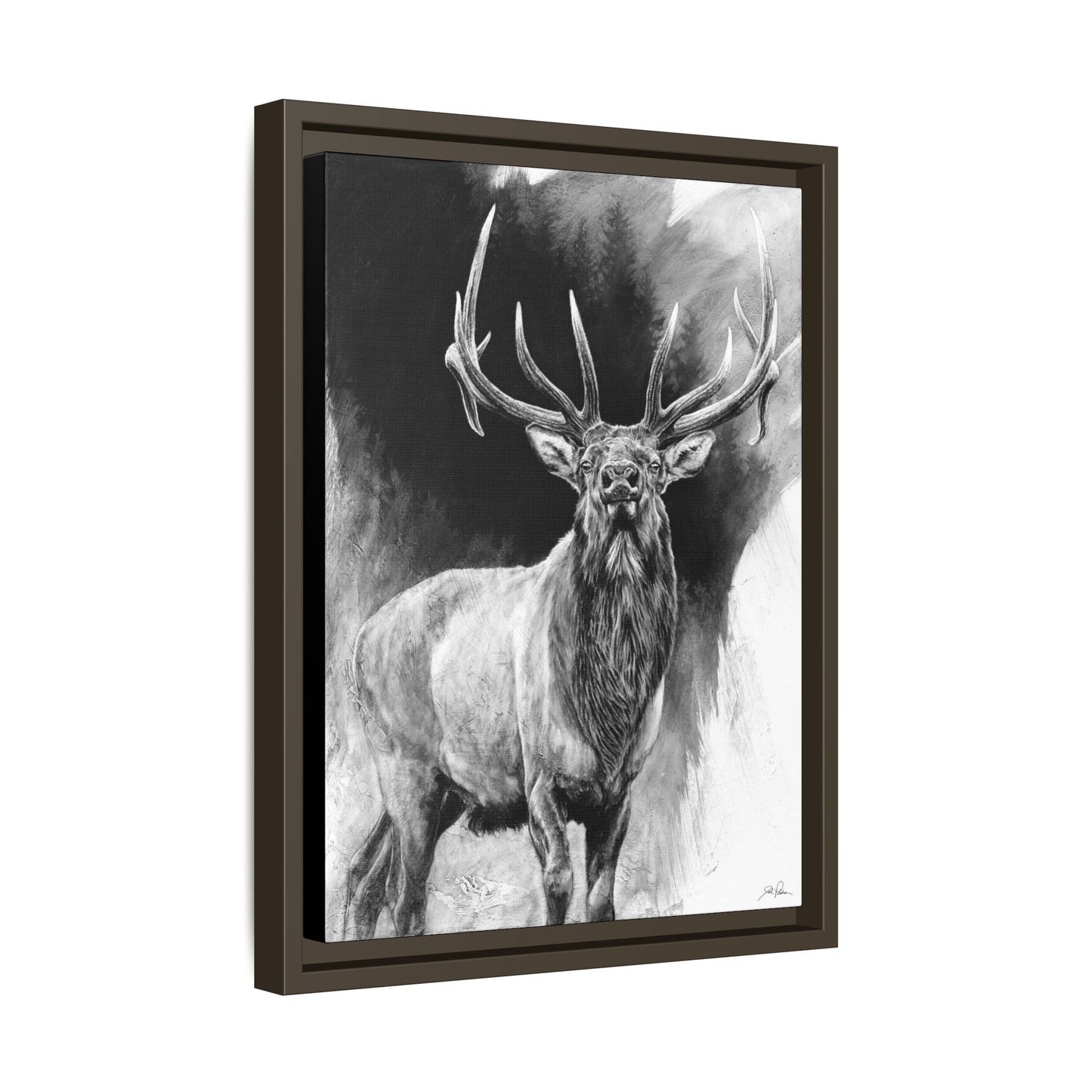 "Standing Tall" Framed Canvas