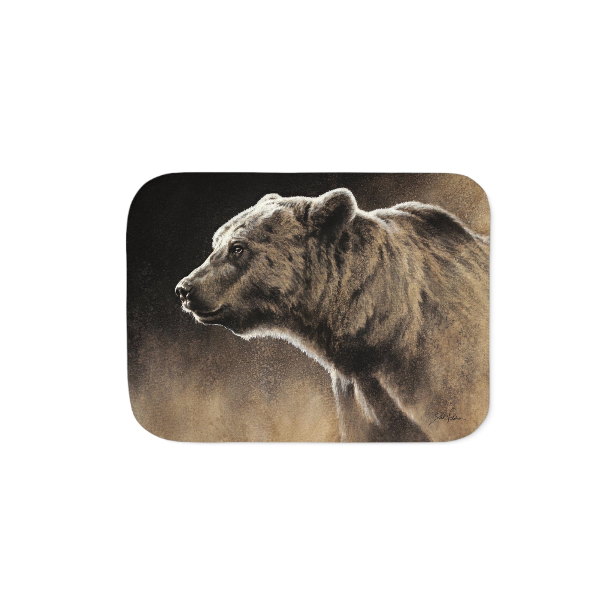 "Grizzly" Sherpa Blanket