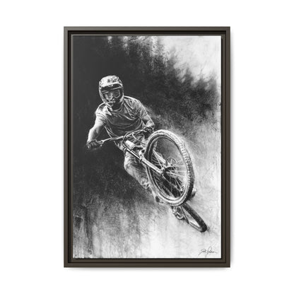 "Mountain Air" Framed Canvas