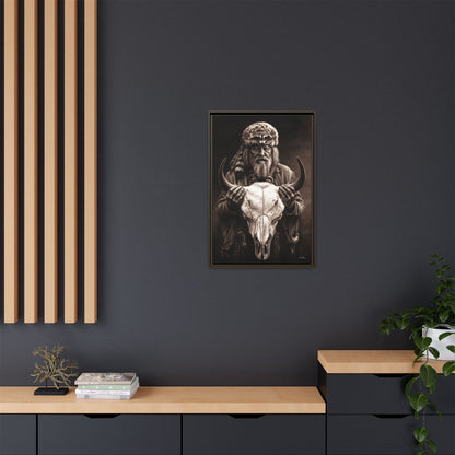 "Legends of the West" Framed Canvas