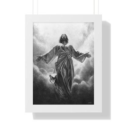 "In His Glory" Framed Paper Print