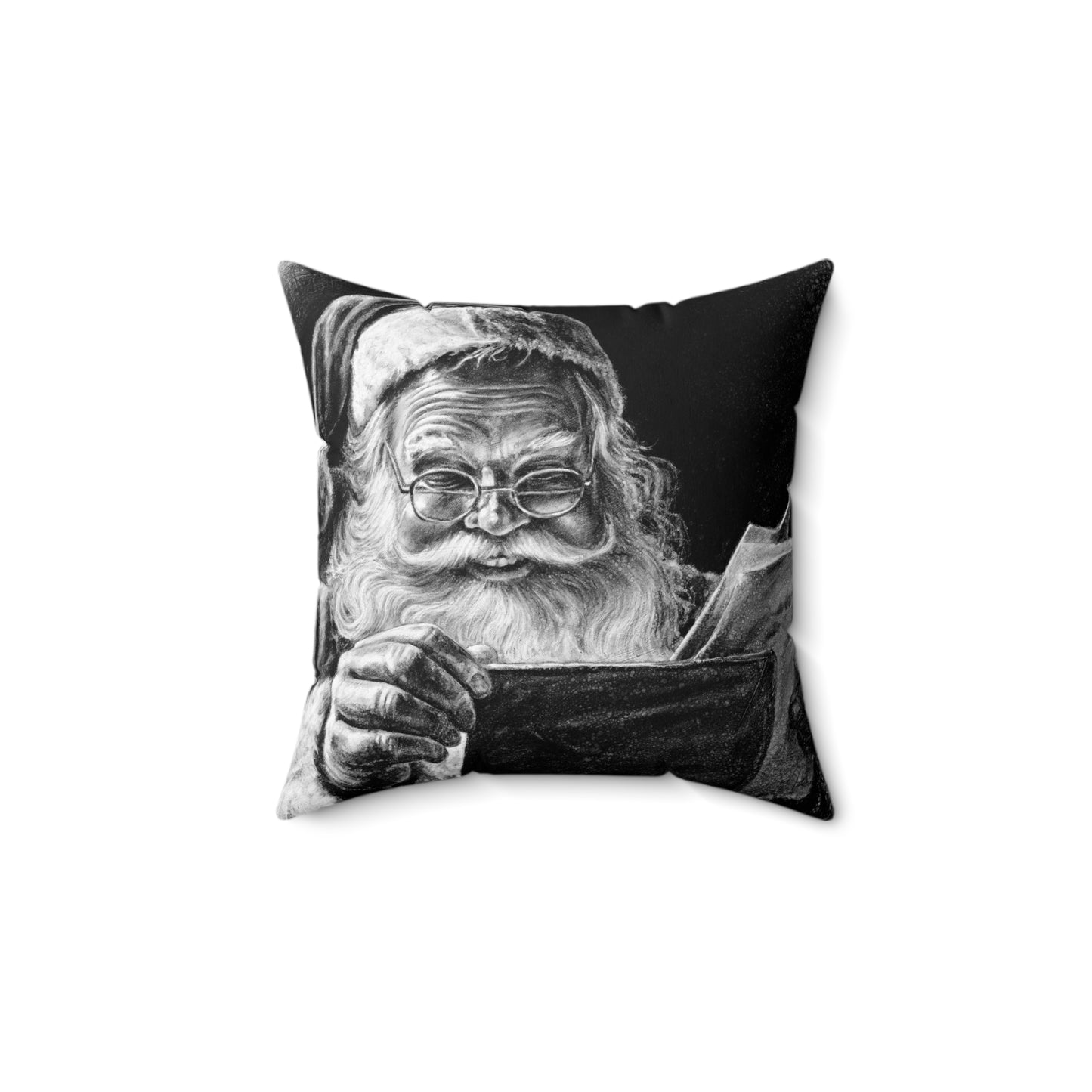 "Dear Santa" Square Pillow.