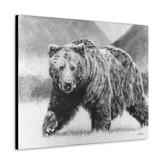 "Grizzly II" Gallery Wrapped Canvas