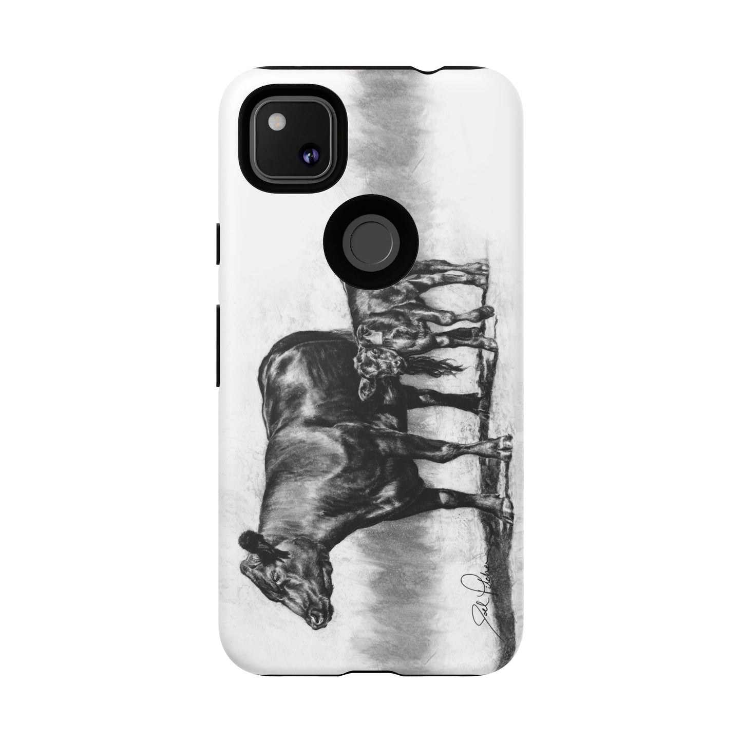 "Mama Cow & Calf" Smart Phone Tough Case