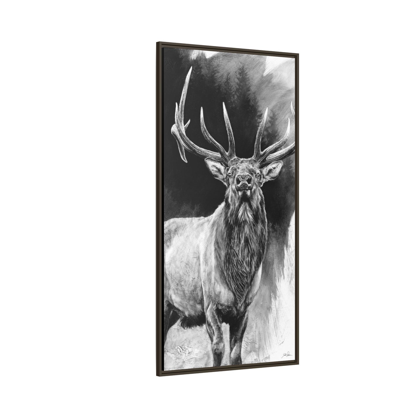 "Standing Tall" Framed Canvas