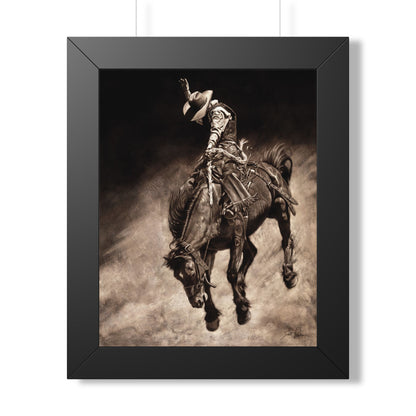 "Giddy Up" Framed Paper Print.
