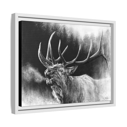 "Bugle Boy" Framed Canvas