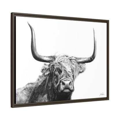 "Highlander" Framed Canvas