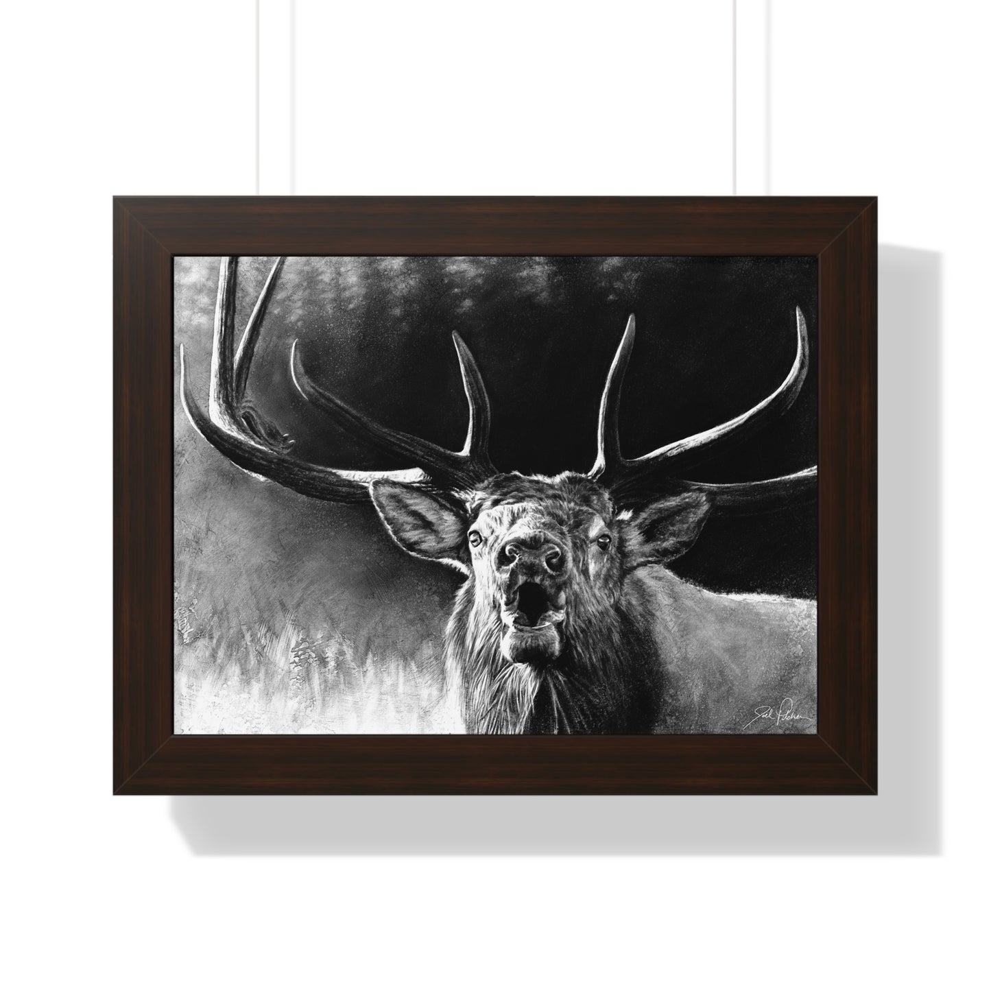 "Battle Cry" Framed Paper Print