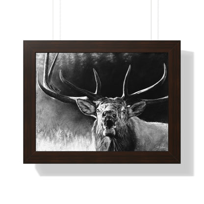 "Battle Cry" Framed Paper Print