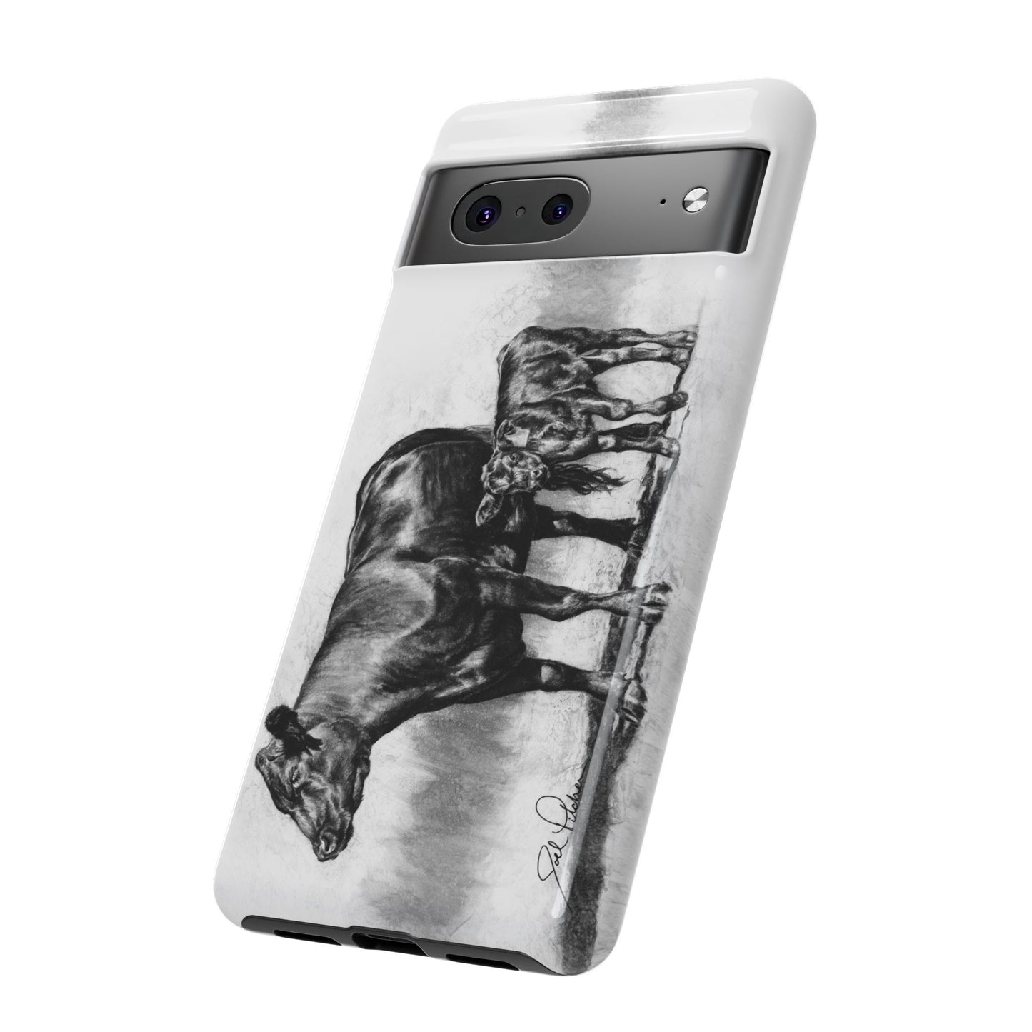 "Mama Cow & Calf" Smart Phone Tough Case