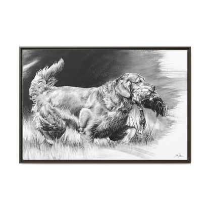 "Good Dog" Framed Canvas