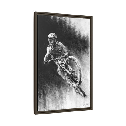 "Mountain Air" Framed Canvas