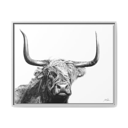 "Highlander" Framed Canvas
