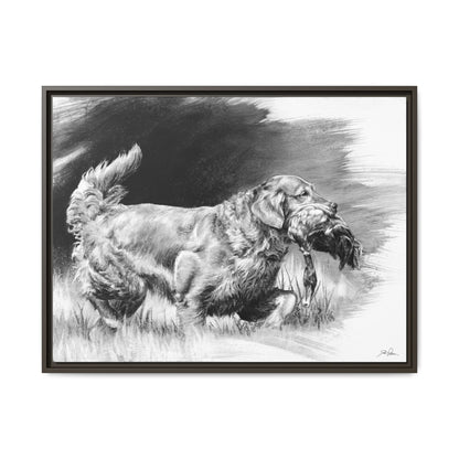 "Good Dog" Framed Canvas