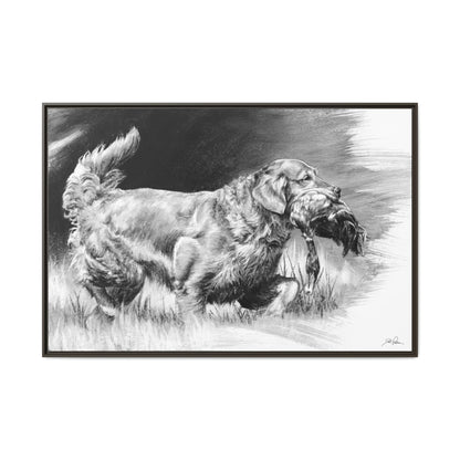 "Good Dog" Framed Canvas