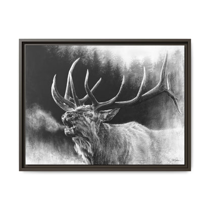 "Bugle Boy" Framed Canvas