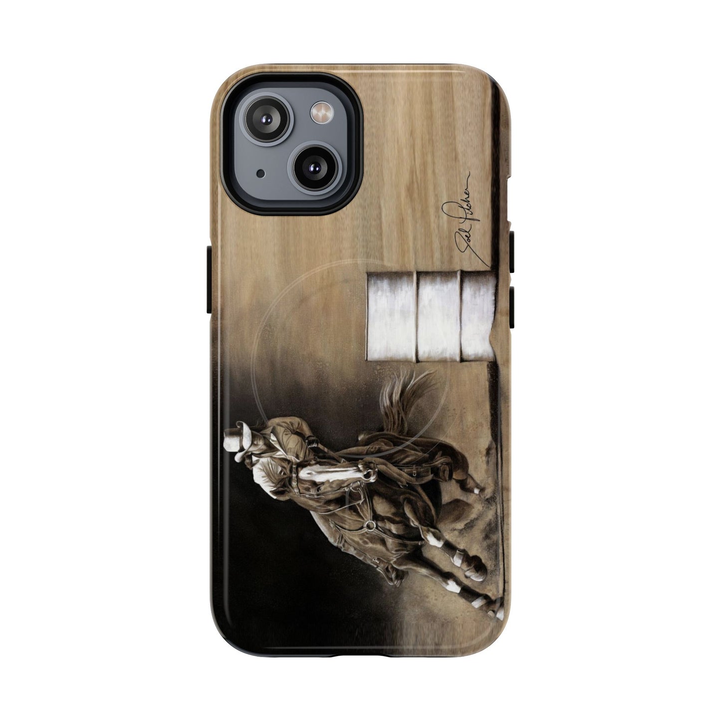 "Turn and Burn" Magnetic Tough Case