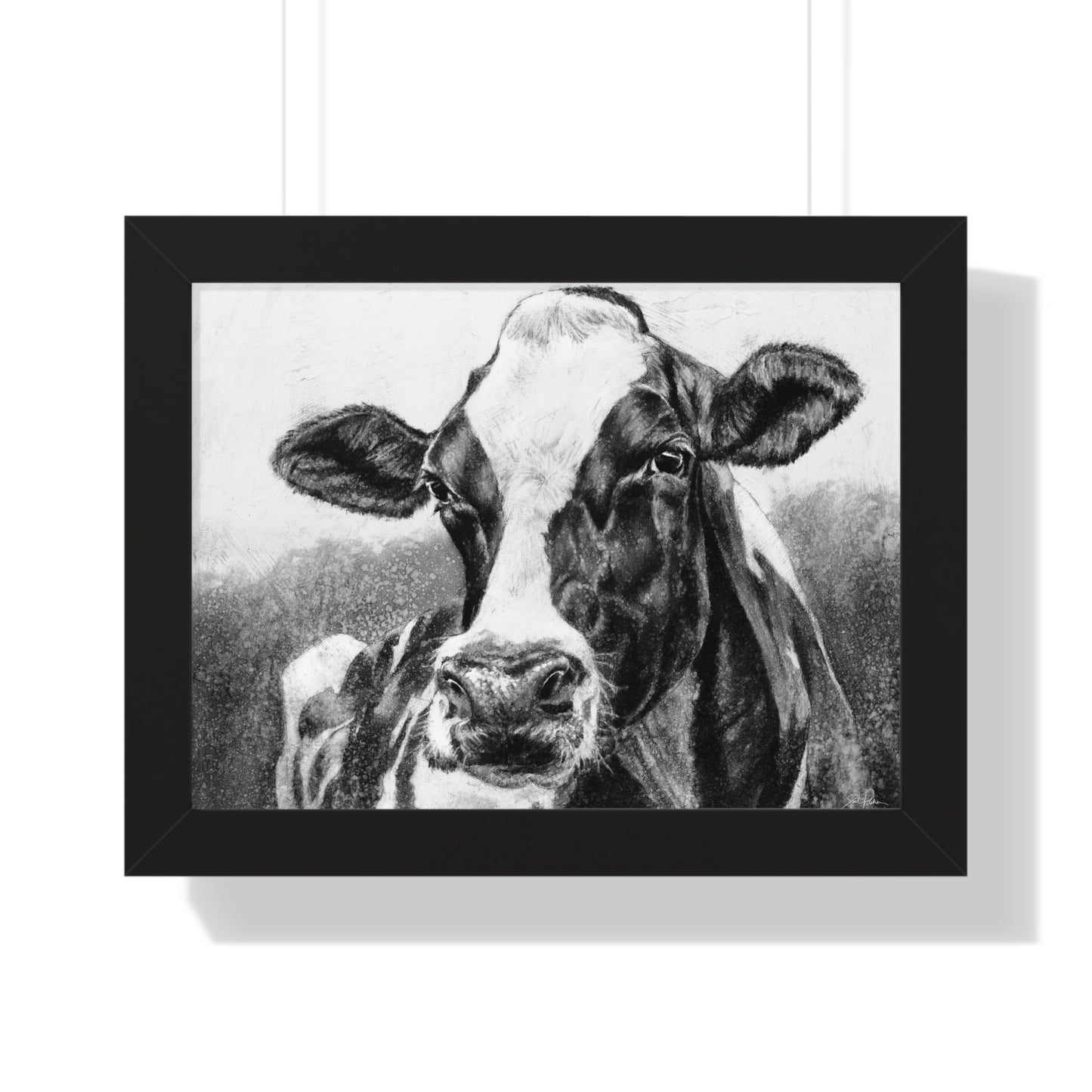 "Holstein" Framed Paper Print
