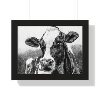 "Holstein" Framed Paper Print