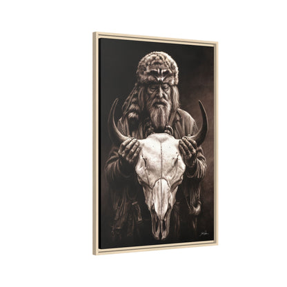 "Legends of the West" Framed Canvas