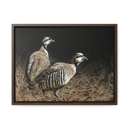 "Chukars" Gallery Wrapped/Framed Canvas