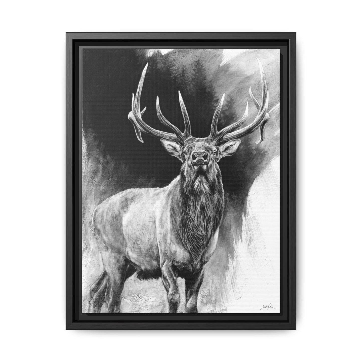 "Standing Tall" Framed Canvas