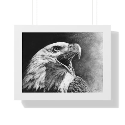 "Bald Eagle" Framed Paper Print