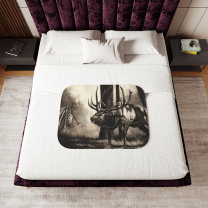 "Family Ties" Sherpa Blanket.