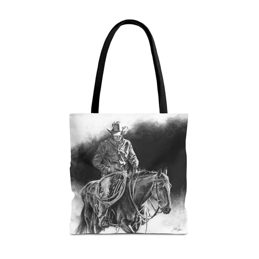 Ridin' for the Brand" Tote Bag