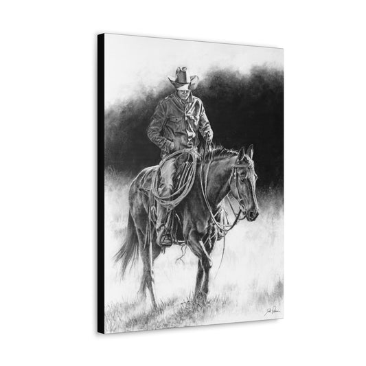 "Ridin' for the Brand" Gallery Wrapped Canvas