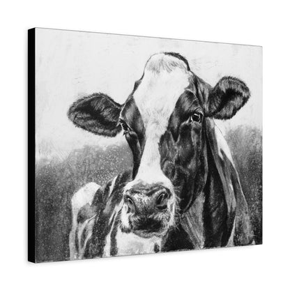 "Holstein" Stretched Canvas