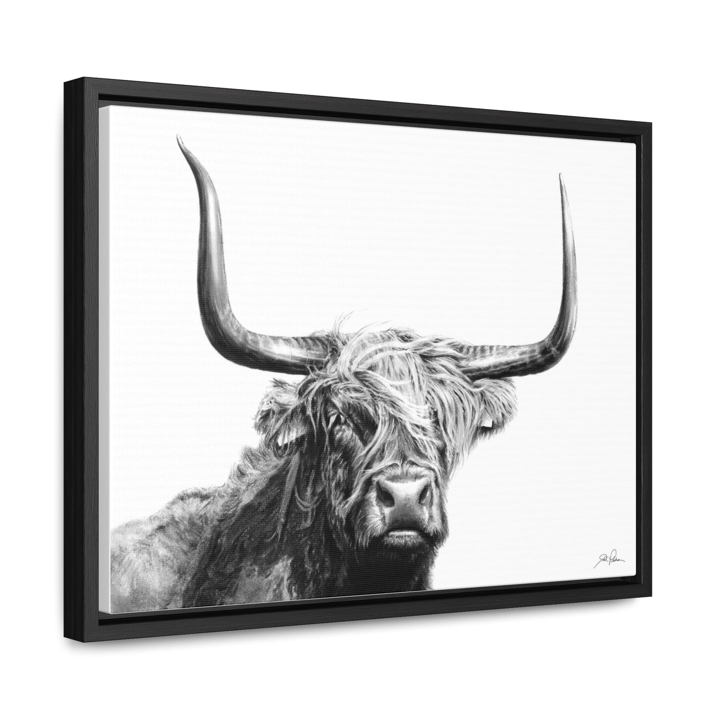 "Highlander" Gallery Wrapped/Framed Canvas