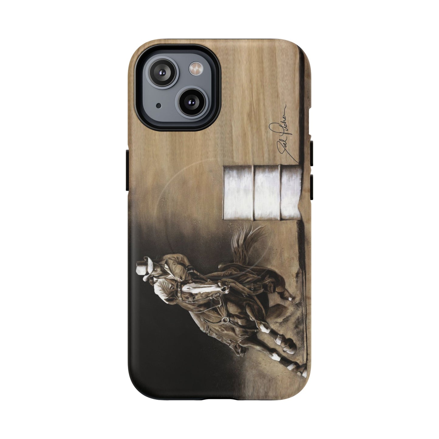 "Turn and Burn" Magnetic Tough Case