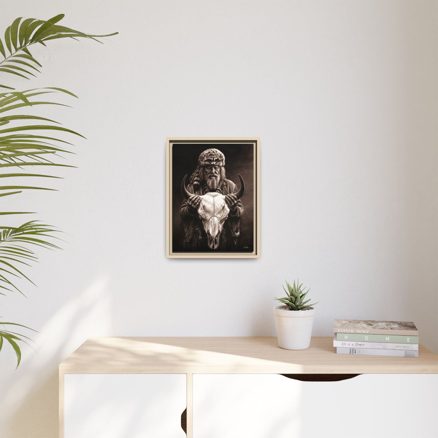 "Legends of the West" Framed Canvas
