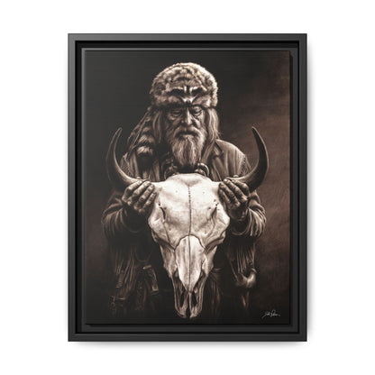 "Legends of the West" Framed Canvas