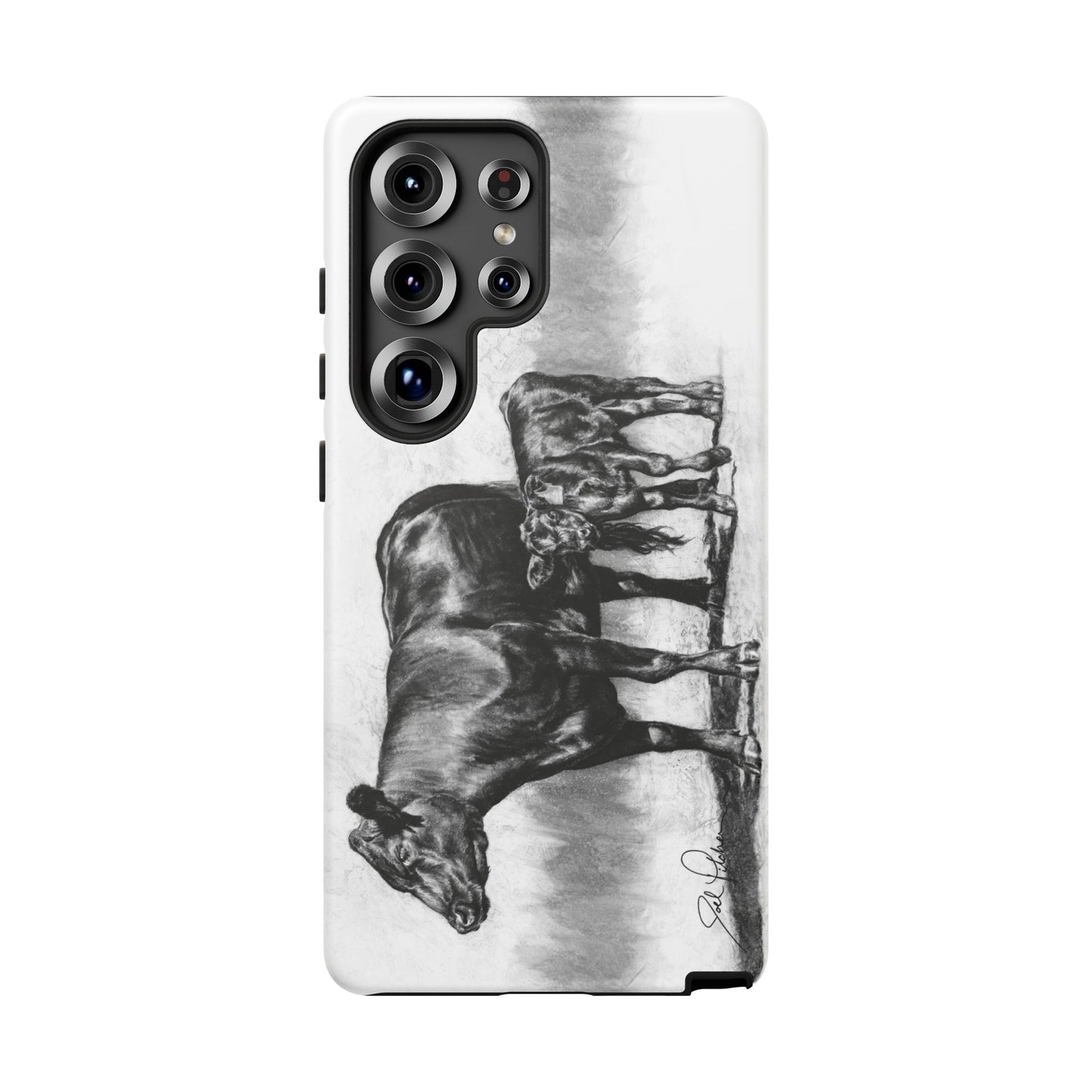 "Mama Cow & Calf" Smart Phone Tough Case