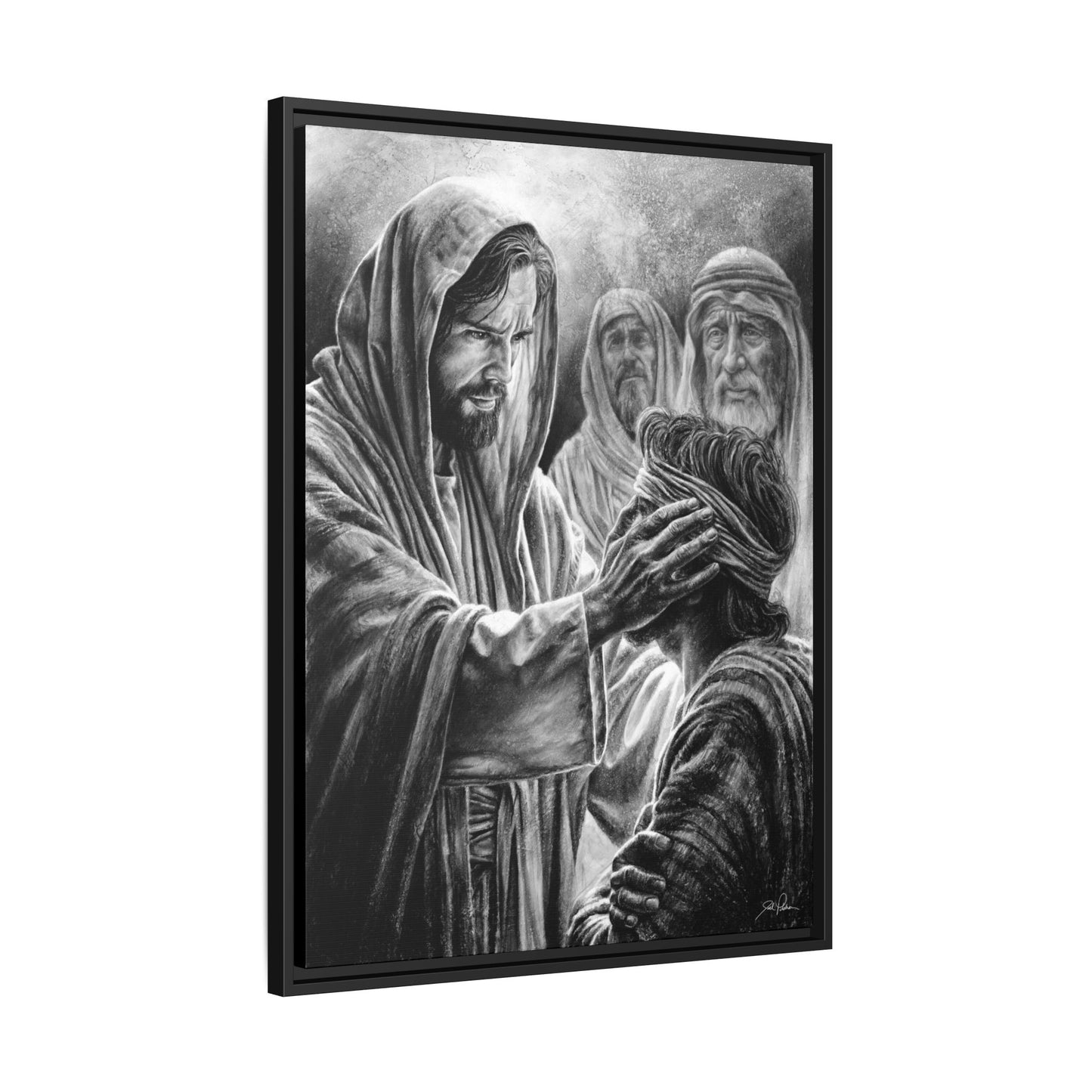 "That We May See" Framed Canvas