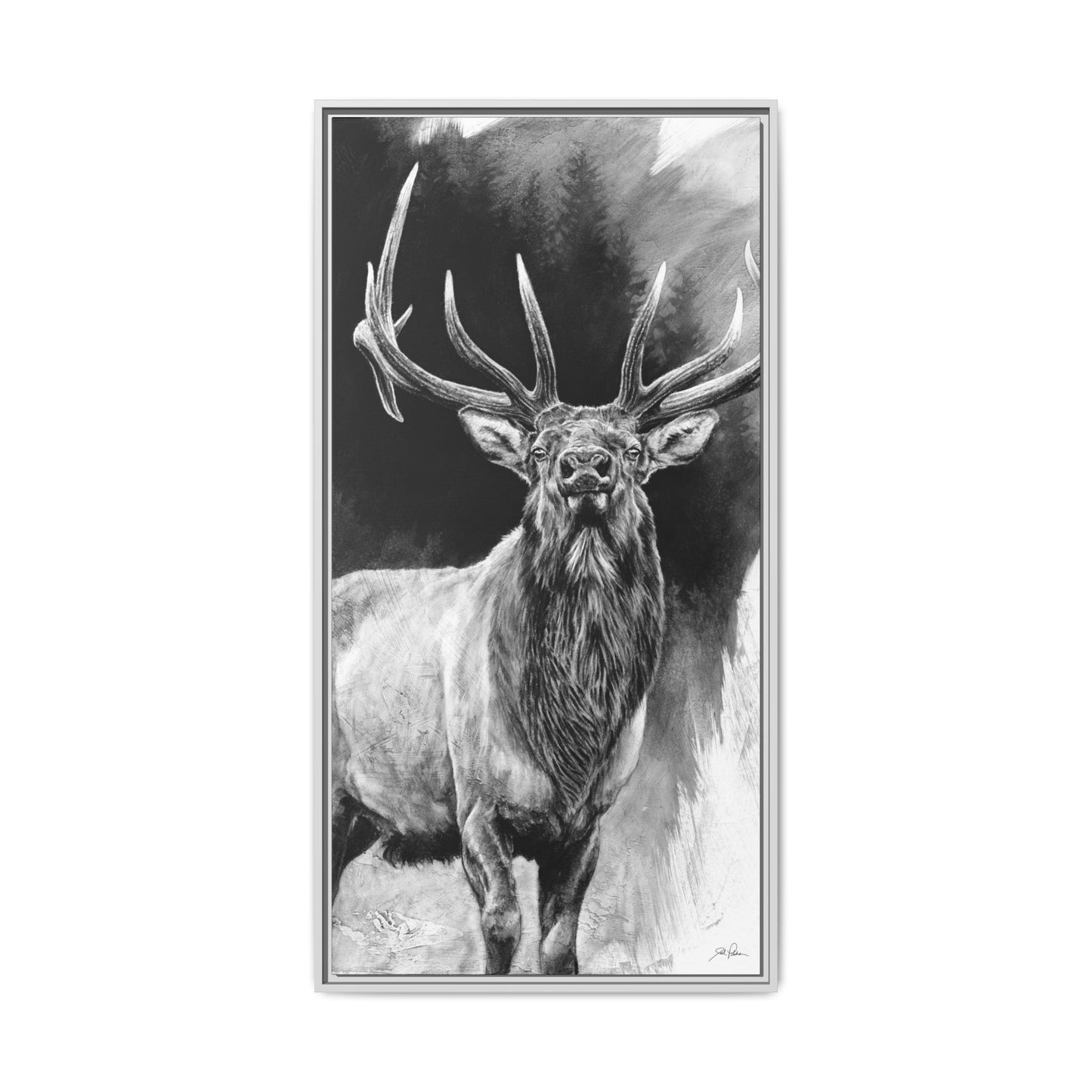 "Standing Tall" Framed Canvas