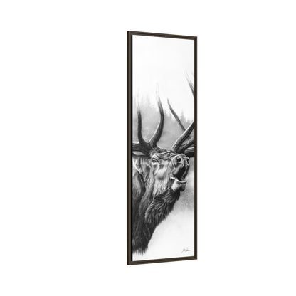 "Rocky Mountain King" Framed Canvas