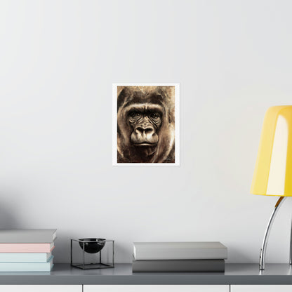 "Gorilla" Premium Matte Paper Print