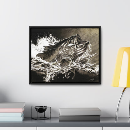 "Hooked" Gallery Wrapped/Framed Canvas