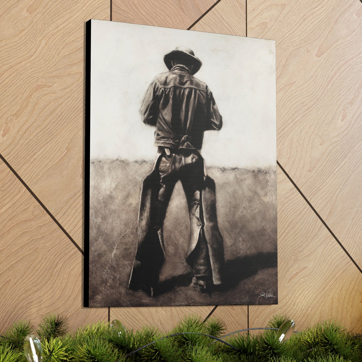 "Cowboy" Gallery Wrapped Canvas