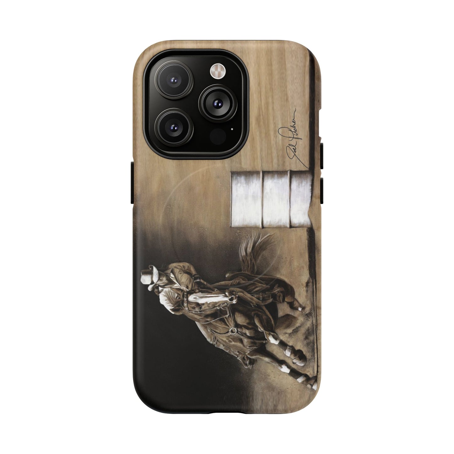 "Turn and Burn" Magnetic Tough Case