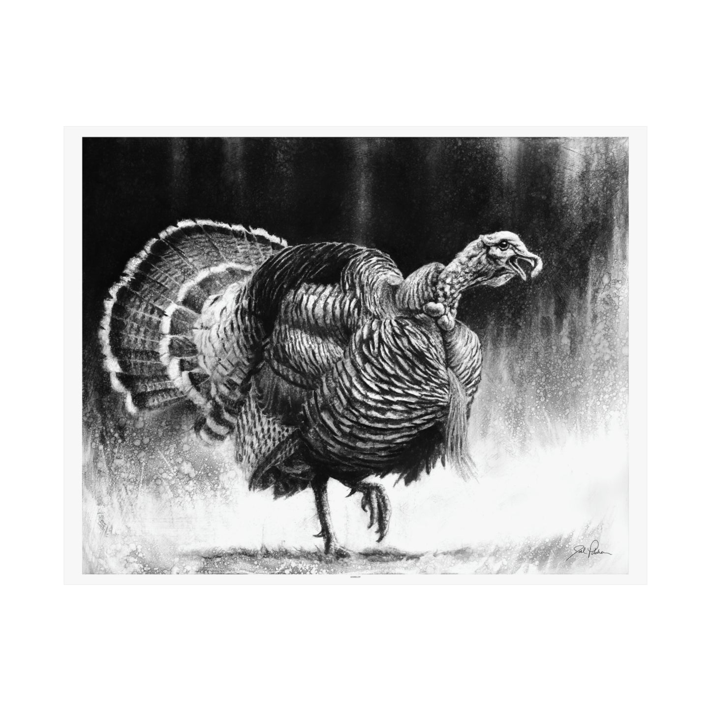 "Gobbler" Premium Matte Paper Print