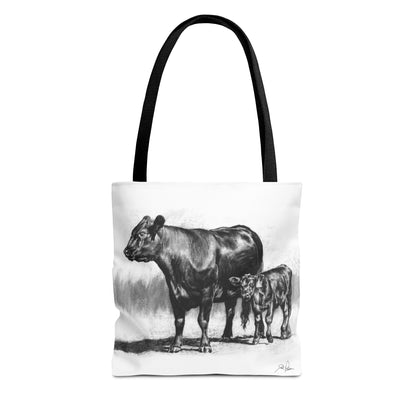 "Mama Cow & Calf" Tote Bag