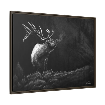 "Mountain Monarch" Framed Canvas