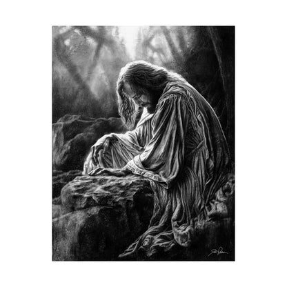 "Gethsemane" Premium Matte Paper Print.