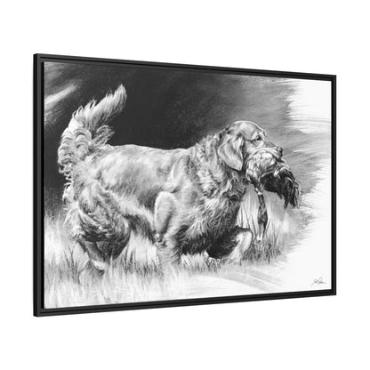 "Good Dog" Framed Canvas
